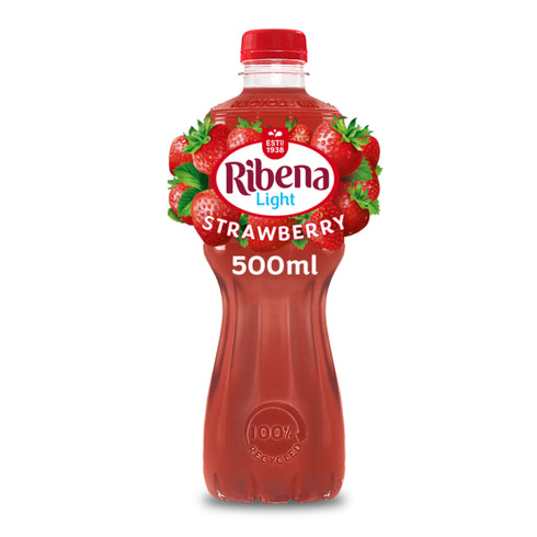 Ribena strawberry light 500ml